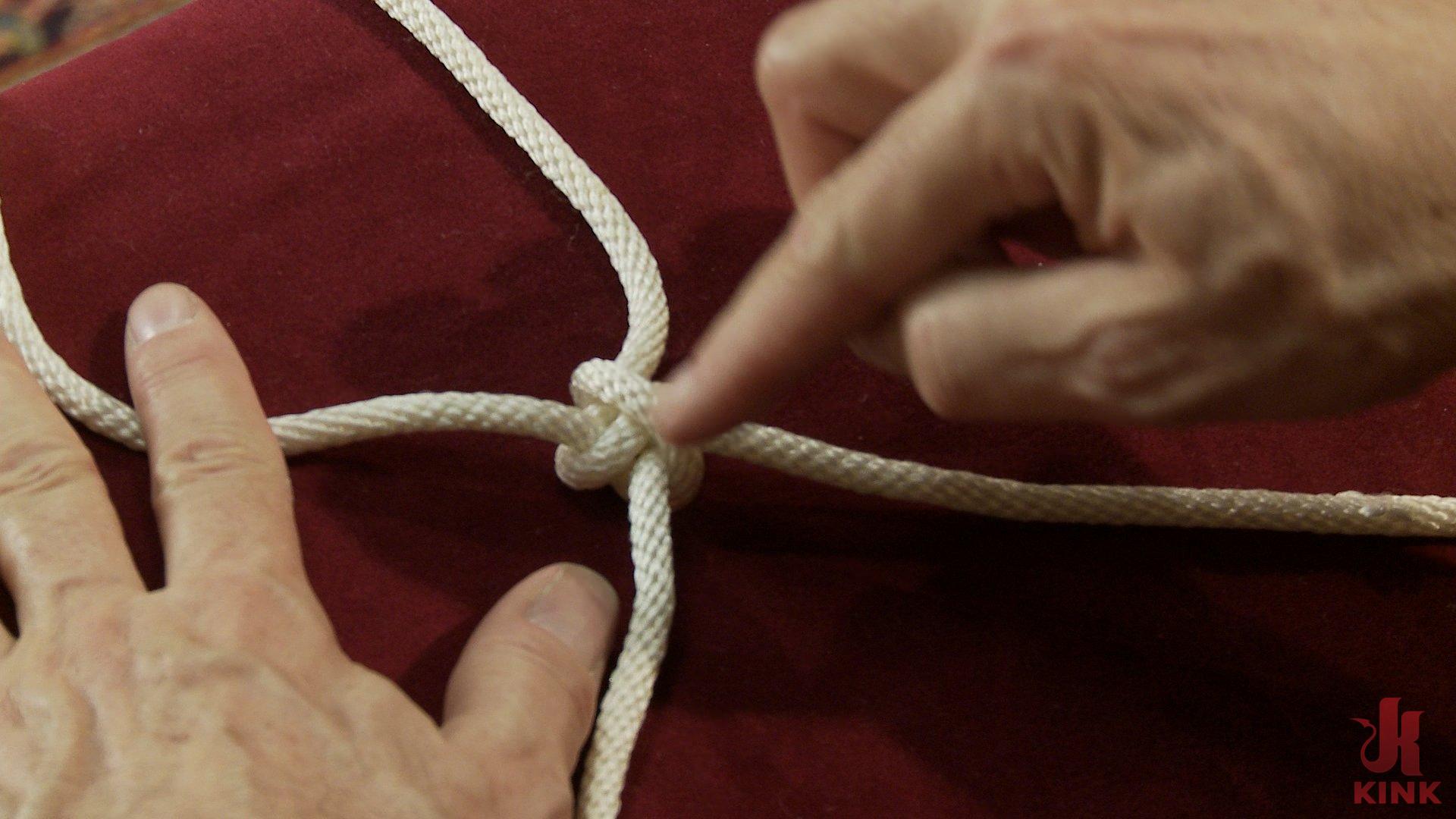 Photo number 8 from Decorative Bondage and Hair Ties shot for Kink University on Kink.com. Featuring Tom Foolery and Hexxus in hardcore BDSM & Fetish porn.