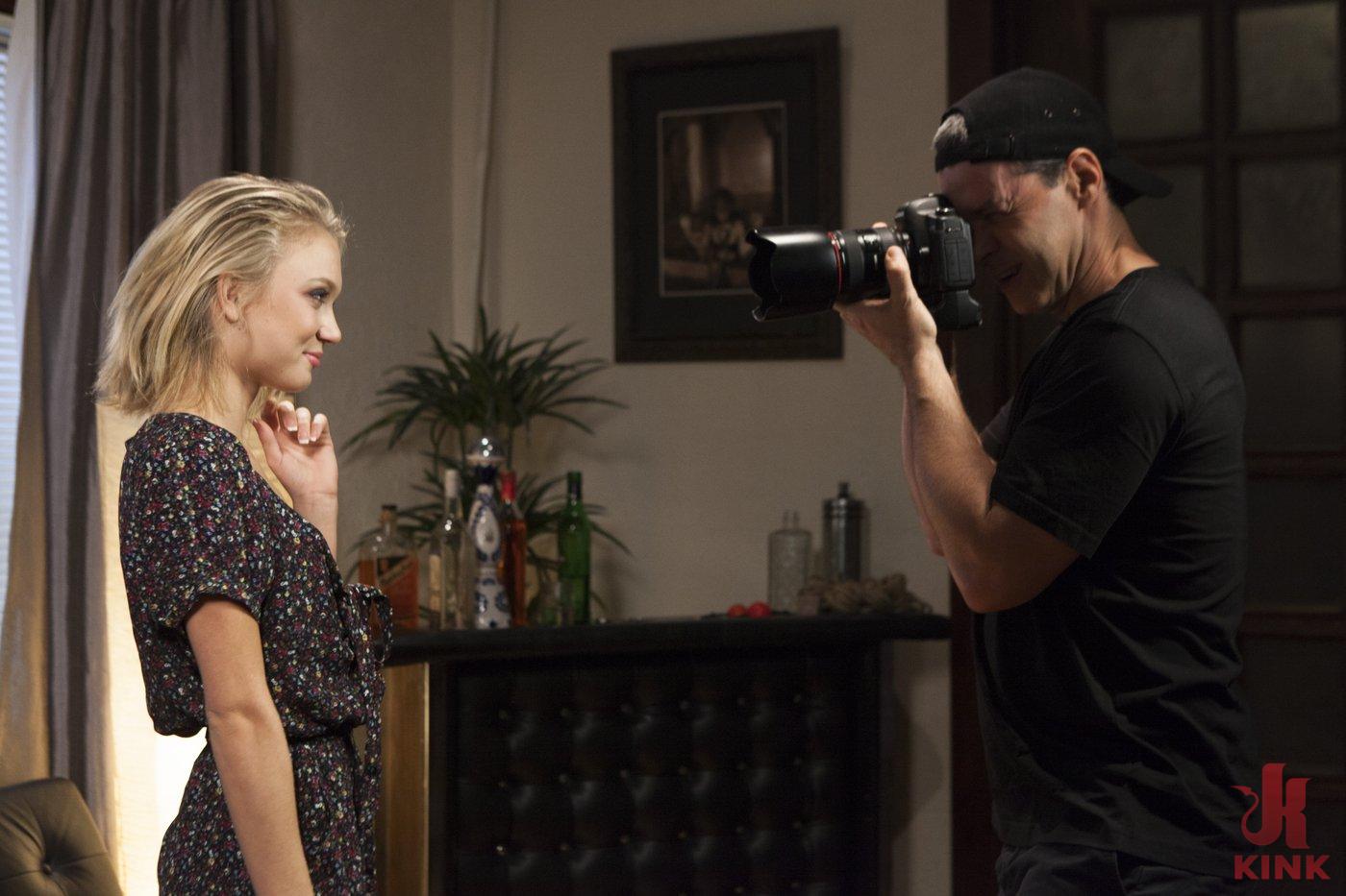 Photo number 0 from The Naive Model And The Creepy Photographer shot for Hogtied on Kink.com. Featuring Dakota Skye in hardcore BDSM & Fetish porn.