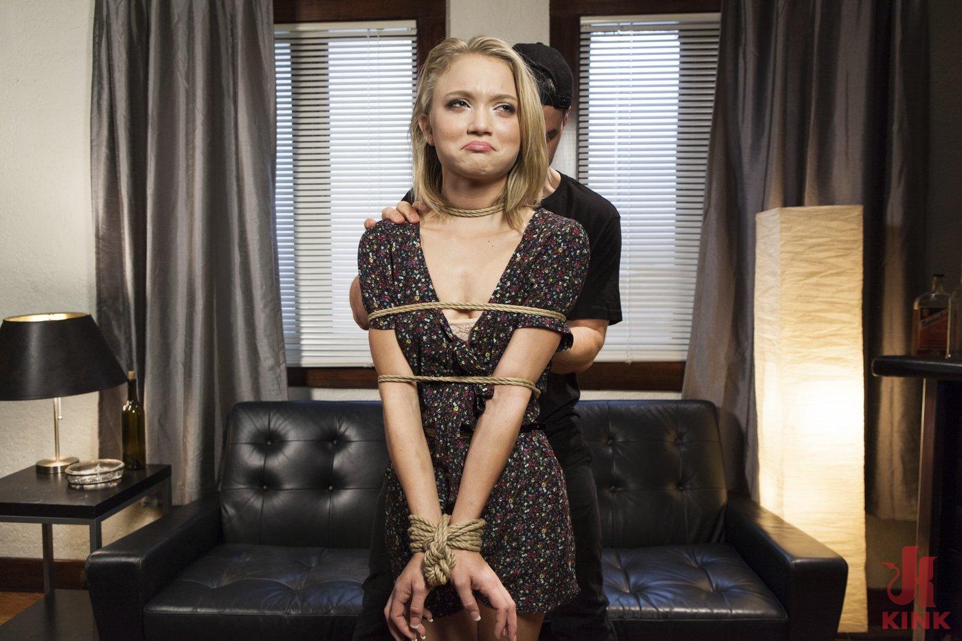 Photo number 1 from The Naive Model And The Creepy Photographer shot for Hogtied on Kink.com. Featuring Dakota Skye in hardcore BDSM & Fetish porn.