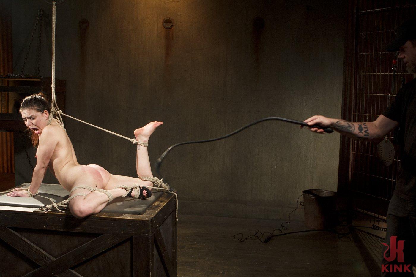 Photo number 1 from Third Time is a Charm. shot for Sadistic Rope on Kink.com. Featuring Juliette March and The Pope in hardcore BDSM & Fetish porn.