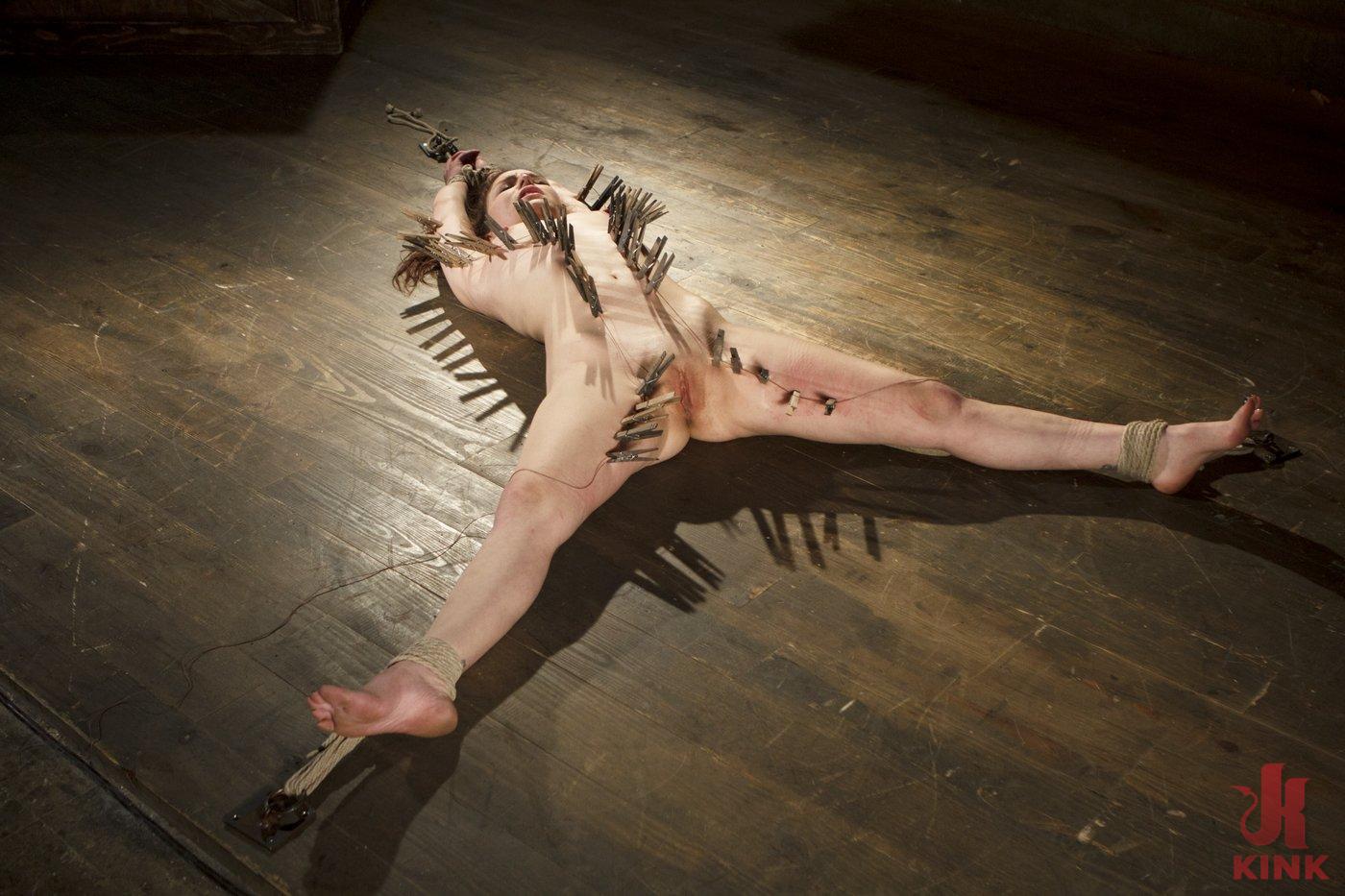 Photo number 3 from Third Time is a Charm. shot for Sadistic Rope on Kink.com. Featuring Juliette March and The Pope in hardcore BDSM & Fetish porn.