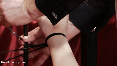 Photo number 16 from Easy, Sexy Bondage (Rope, Ties, Tape, & More) shot for Kink University on Kink.com. Featuring Samantha Rone in hardcore BDSM & Fetish porn.