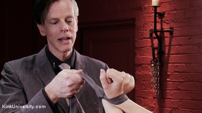 Photo number 4 from Easy, Sexy Bondage (Rope, Ties, Tape, & More) shot for Kink University on Kink.com. Featuring Samantha Rone in hardcore BDSM & Fetish porn.