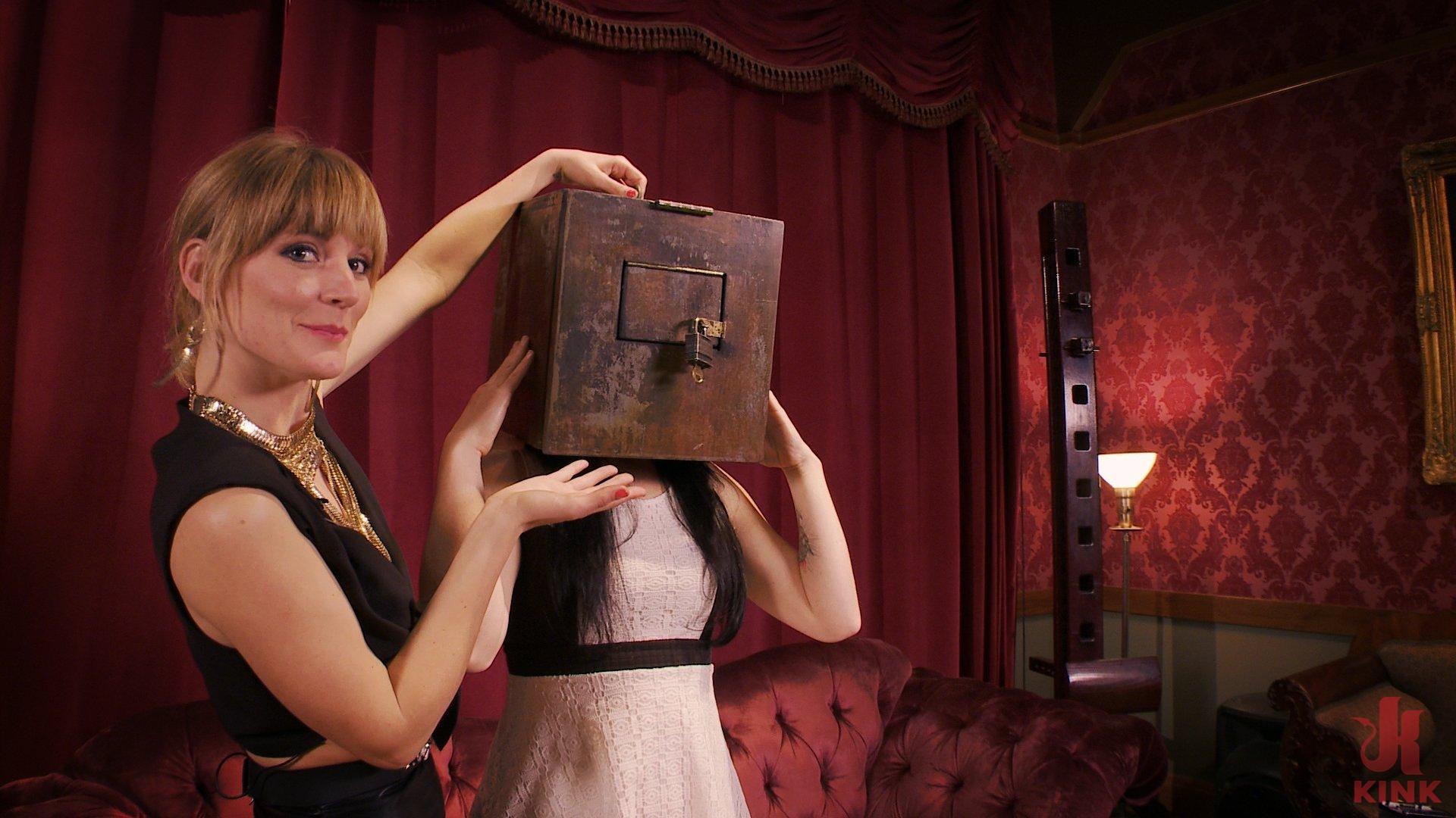 Photo number 1 from Sensual Sensory Deprivation shot for Kink University on Kink.com. Featuring Siouxsie Q and Mona Wales in hardcore BDSM & Fetish porn.