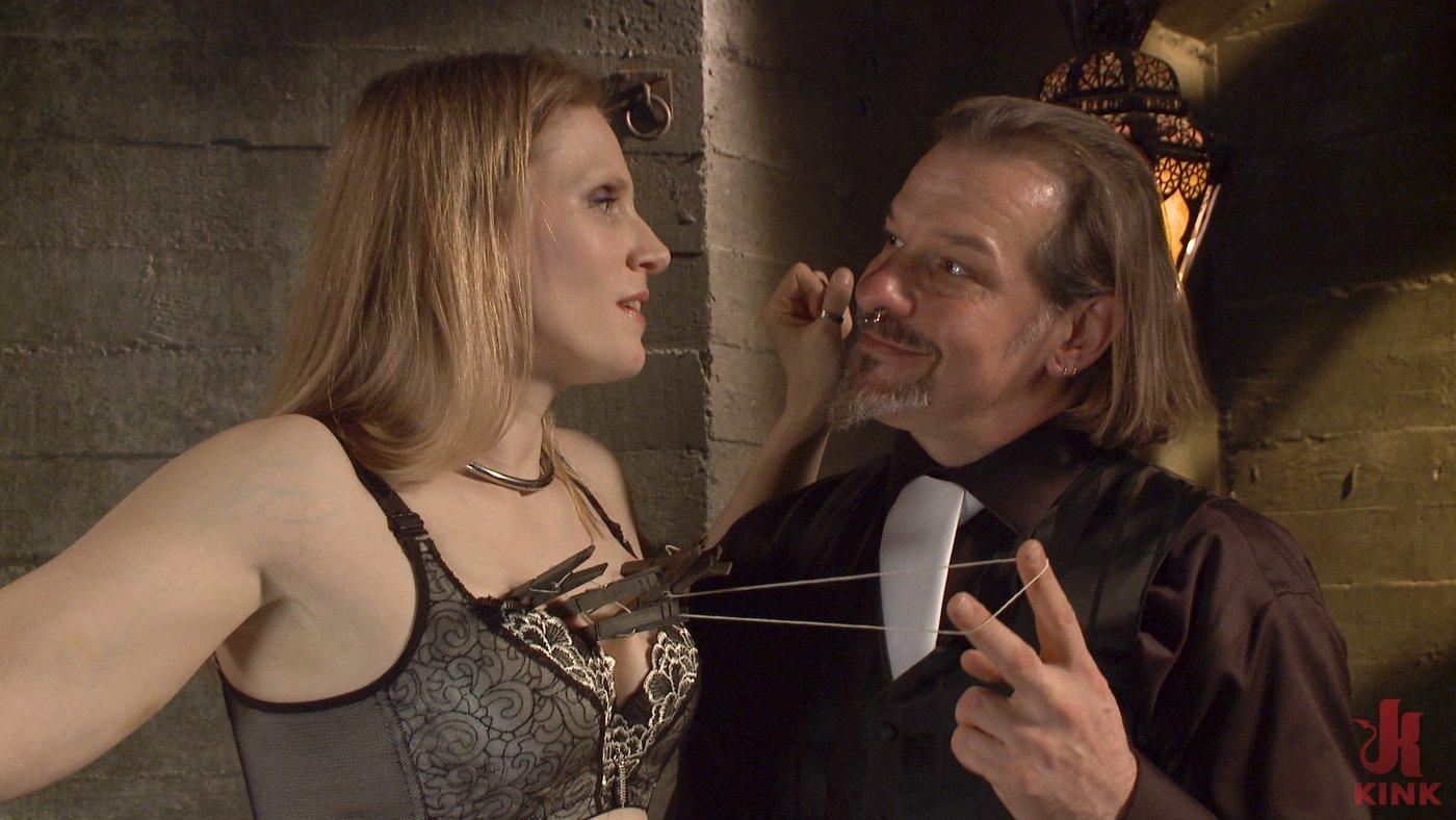 Photo number 6 from Protocol and Position Training shot for Kink University on Kink.com. Featuring Maestro Stefanos, Shay Tiziano and Nikki Darling in hardcore BDSM & Fetish porn.