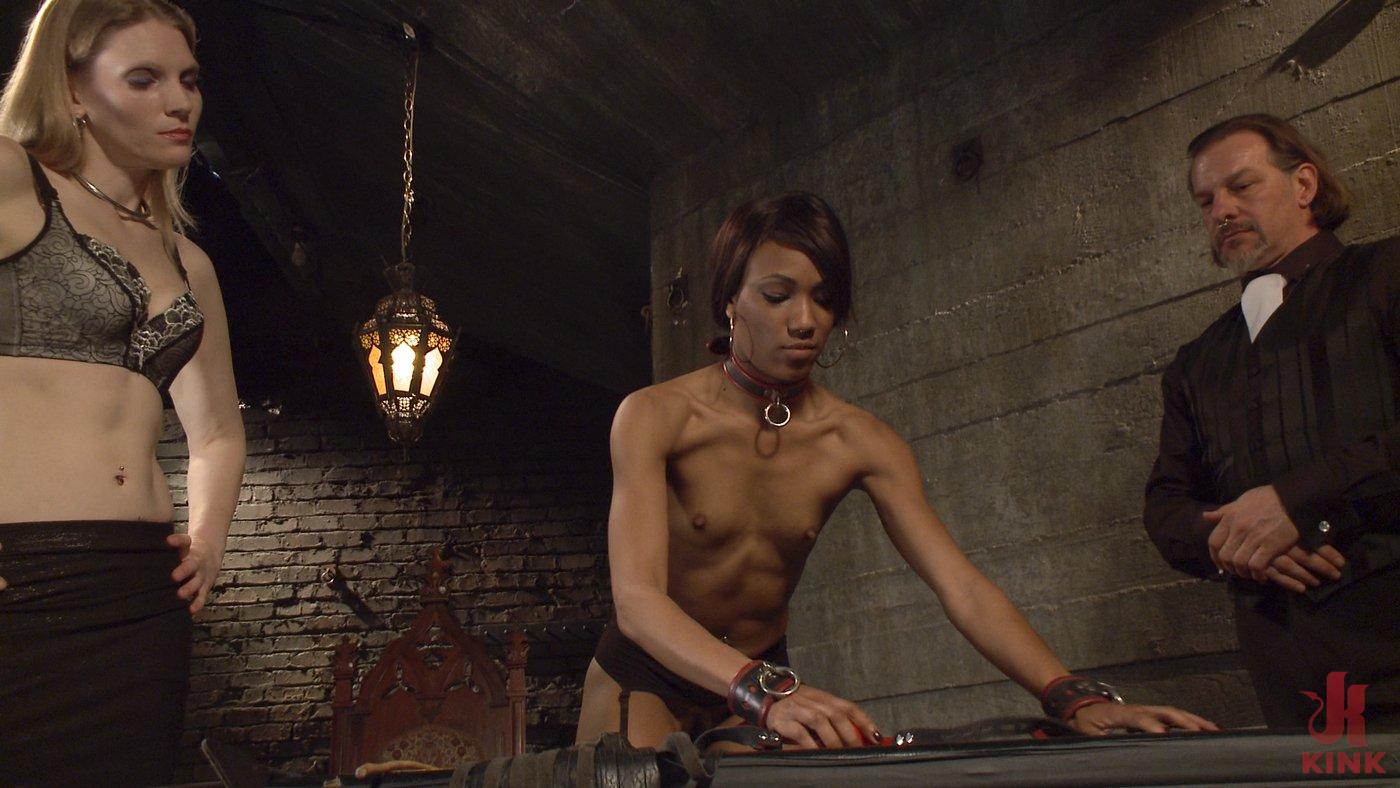 Photo number 7 from Protocol and Position Training shot for Kink University on Kink.com. Featuring Maestro Stefanos, Shay Tiziano and Nikki Darling in hardcore BDSM & Fetish porn.