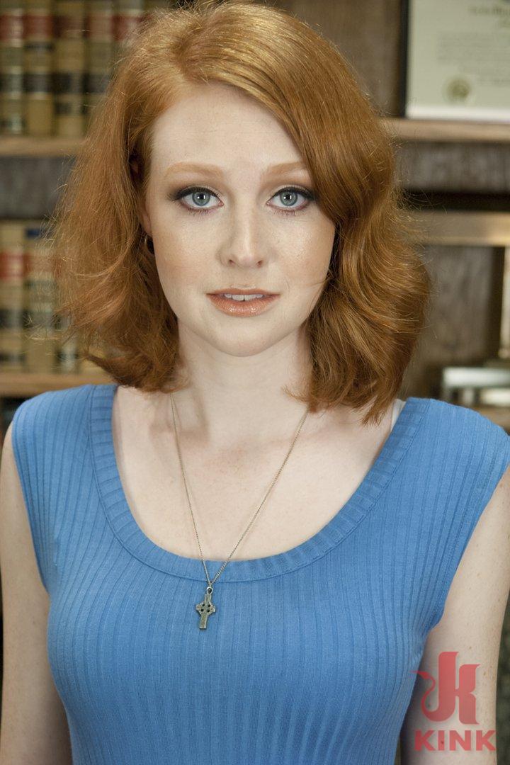 Photo number 0 from BRAND NEW NEVER SHOT PORN BEFORE RED HEAD HOTTIE WITH TIGHT PUSSY! shot for Fucking Machines on Kink.com. Featuring Nathalie Lawson in hardcore BDSM & Fetish porn.