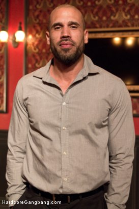 Photo number 3 from Make Mine a Double! Barmaid Slut Double-Stuffed in this Gangbang on the Rocks! shot for Hardcore Gangbang on Kink.com. Featuring Angel Allwood, Karlo Karrera, Bill Bailey, Jon Jon, Bryson Thicke and Tommy Pistol in hardcore BDSM & Fetish porn.