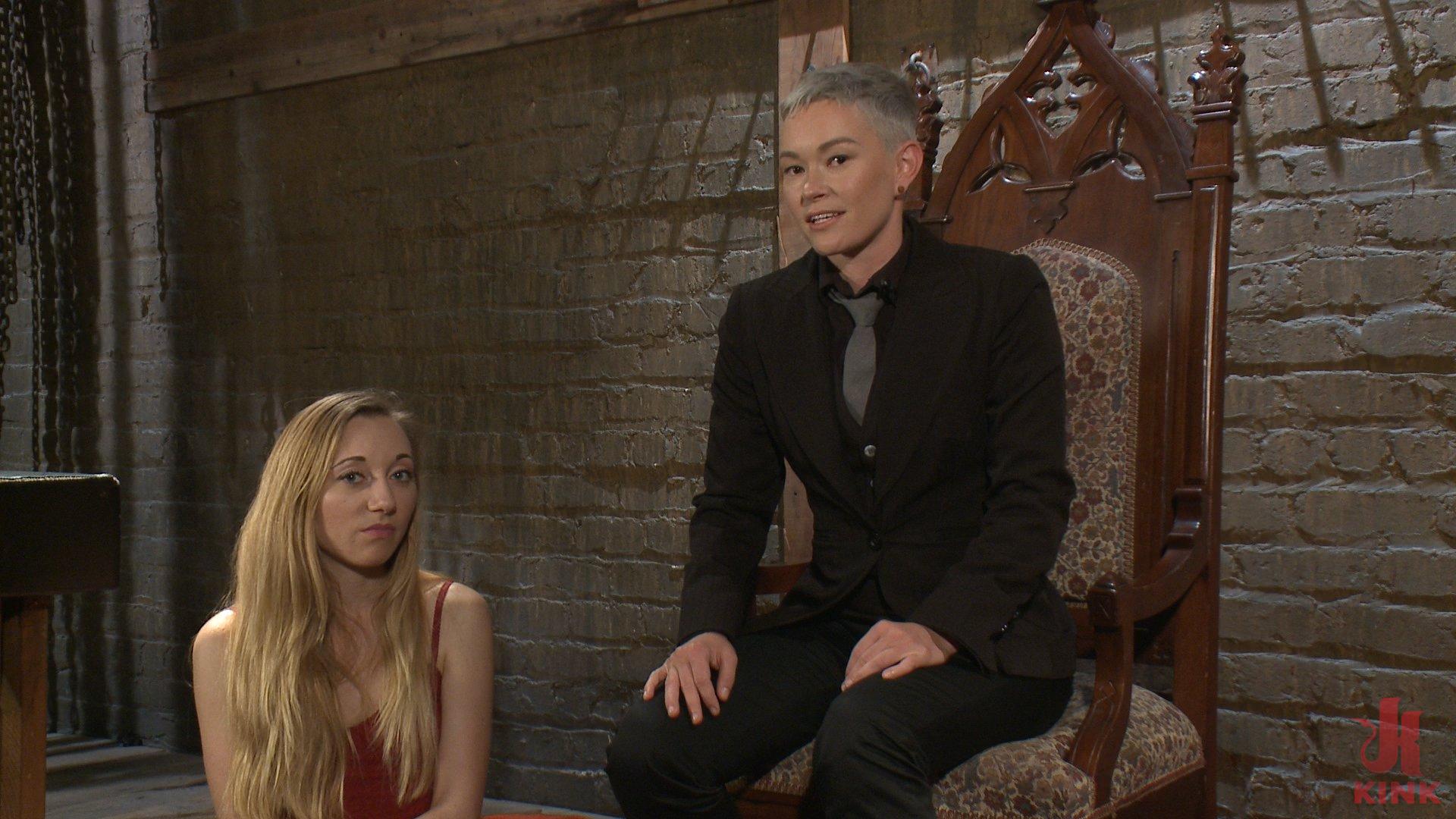 Photo number 4 from Initiation to BDSM shot for Kink University on Kink.com. Featuring Jiz Lee and Emma Haize in hardcore BDSM & Fetish porn.