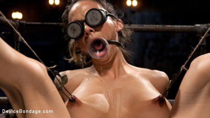 Photo number 4 from Big Tits Tormented in Demented Device shot for Device Bondage on Kink.com. Featuring Orlando and Nadia Styles in hardcore BDSM & Fetish porn.