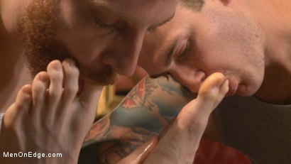 Photo number 9 from Lean hunk Rob Yaeger relentlessly edged & tormented w/ ice - Live Show shot for Men On Edge on Kink.com. Featuring Rob Yaeger in hardcore BDSM & Fetish porn.