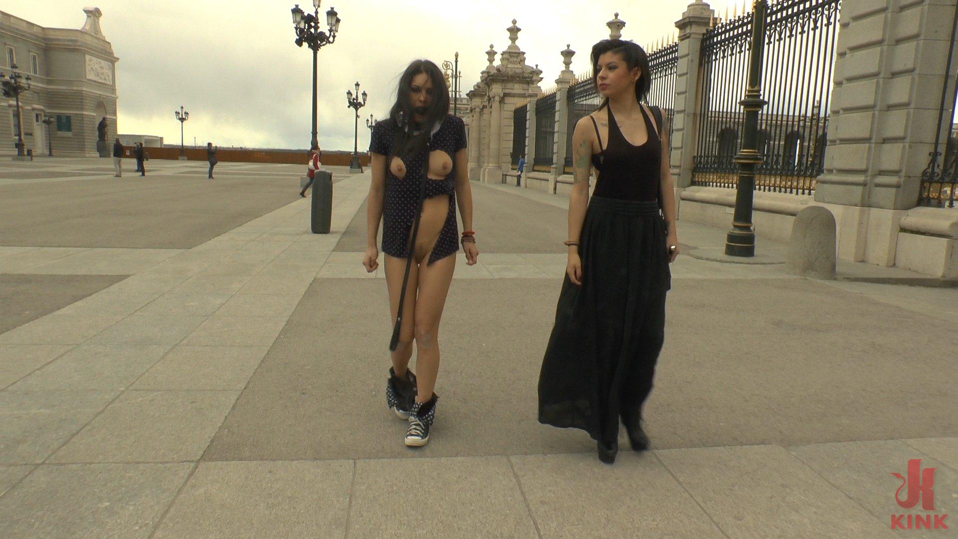 Photo number 1 from Perky Carolina Abril is Ravaged and Shamed in Crowded Bar shot for Public Disgrace on Kink.com. Featuring Carolina Abril, Emilio Ardana and Satrina in hardcore BDSM & Fetish porn.