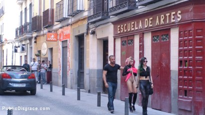 Photo number 8 from Full Service Slut Erika Sevilla is Shamed and Humiliated shot for Public Disgrace on Kink.com. Featuring Satrina, Xavi Tralla and Erika Sevilla in hardcore BDSM & Fetish porn.