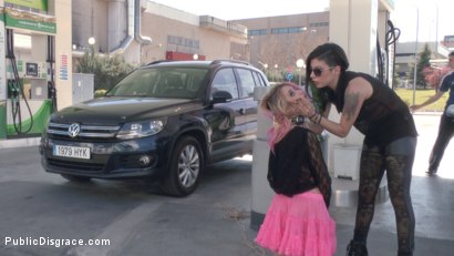 Photo number 0 from Full Service Slut Erika Sevilla is Shamed and Humiliated shot for Public Disgrace on Kink.com. Featuring Satrina, Xavi Tralla and Erika Sevilla in hardcore BDSM & Fetish porn.