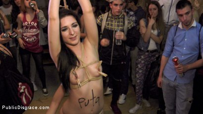 Photo number 6 from Two Slutty Losers Get Mind Fucked by Mona Wales and Juliette March shot for Public Disgrace on Kink.com. Featuring Steve Holmes, Mona Wales, Juliette March, Valeria Blue, Xavi Tralla and Claudia Nicole in hardcore BDSM & Fetish porn.