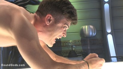 Photo number 7 from Abducted & Fucked: A twisted alien experiments on Lance Hart's Ass shot for Bound Gods on Kink.com. Featuring Jessie Colter and Lance Hart in hardcore BDSM & Fetish porn.