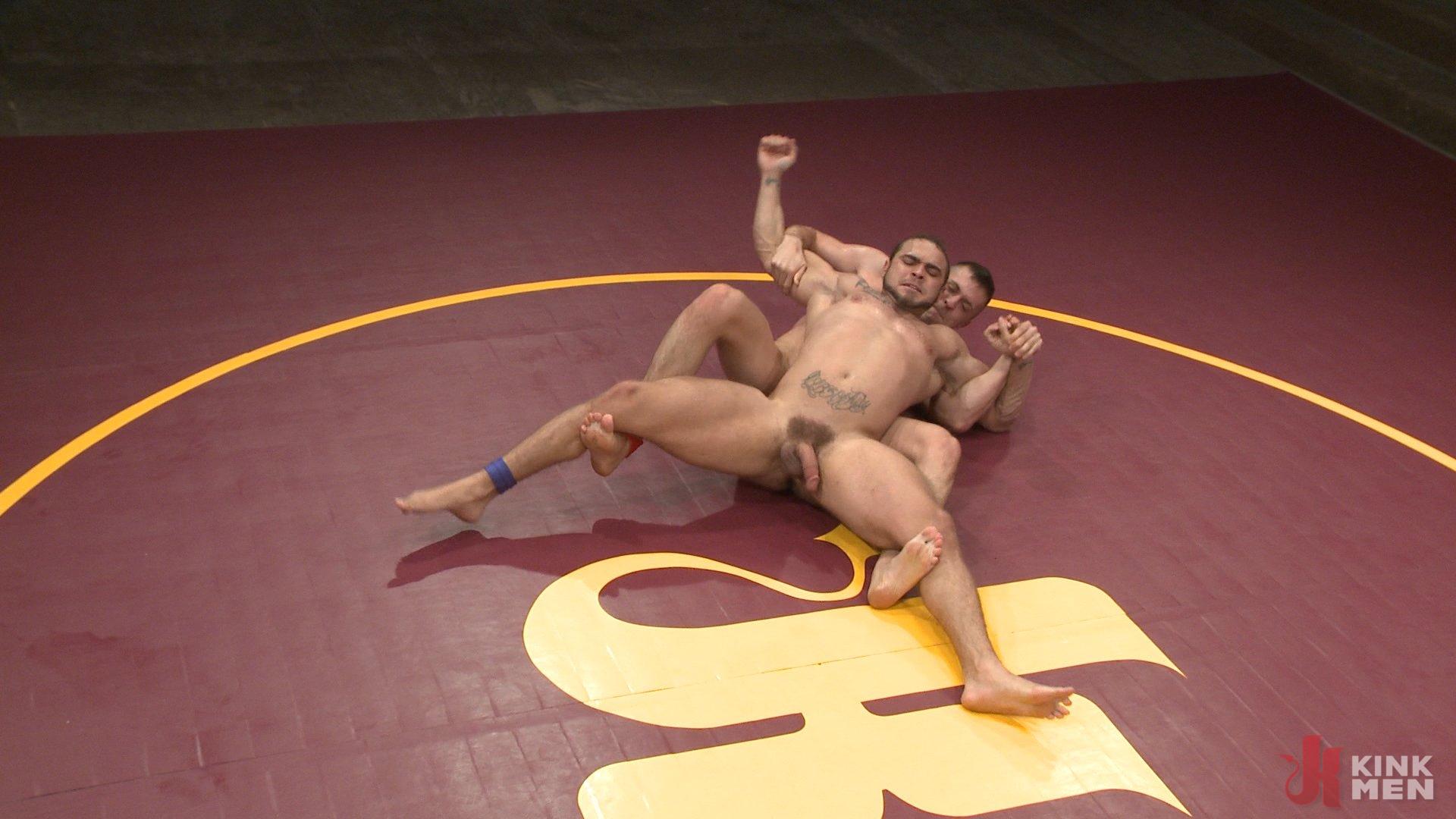 Photo number 7 from Brock Avery vs. Tyler Rush - The Dog Fight shot for Naked Kombat on Kink.com. Featuring Tyler Rush and Brock Avery in hardcore BDSM & Fetish porn.