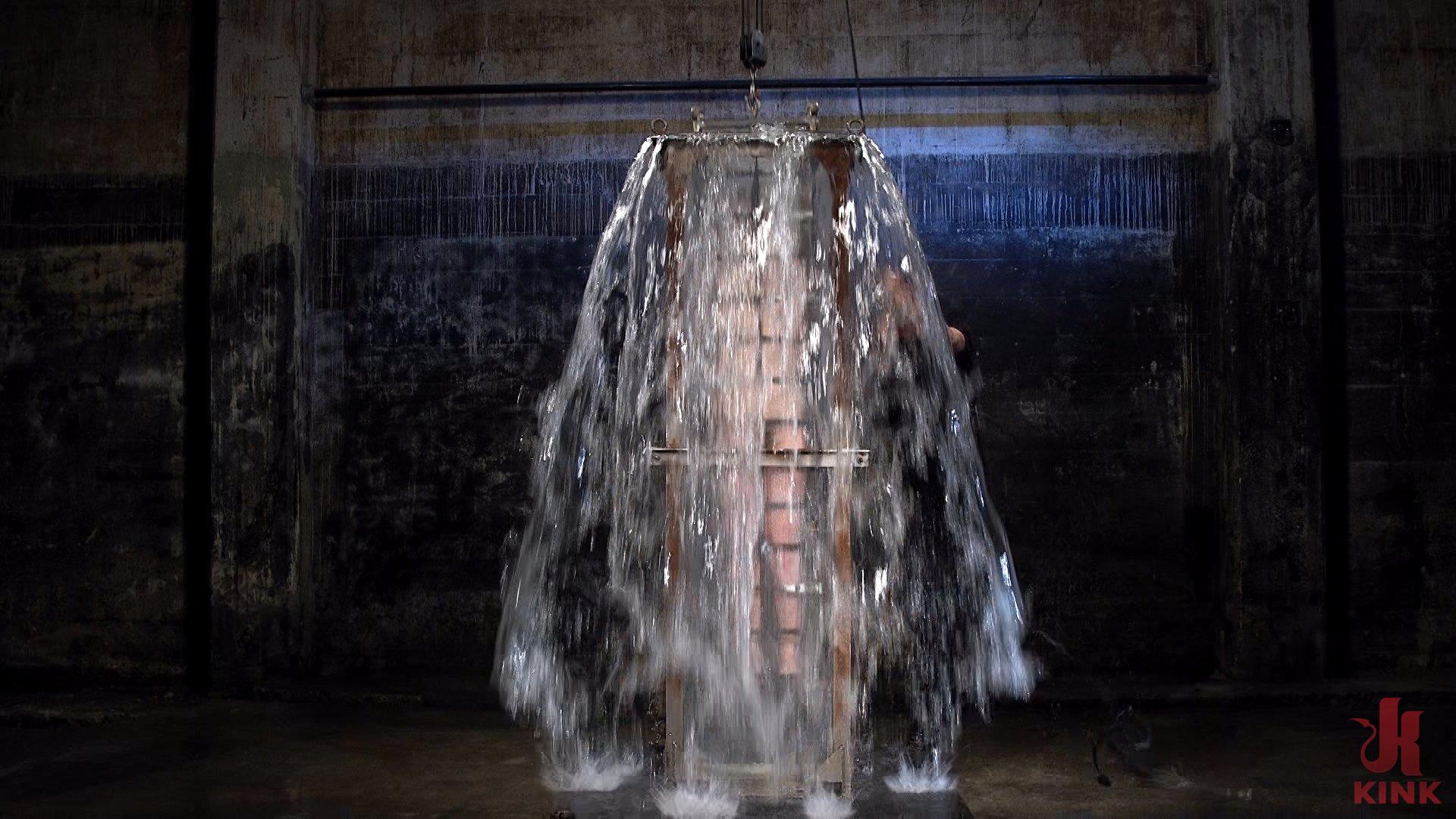 Photo number 2 from Tight Rope, Grueling Punishment, Extreme Water Torment, and Screaming Orgasms!!! shot for Hogtied on Kink.com. Featuring Juliette March and The Pope in hardcore BDSM & Fetish porn.