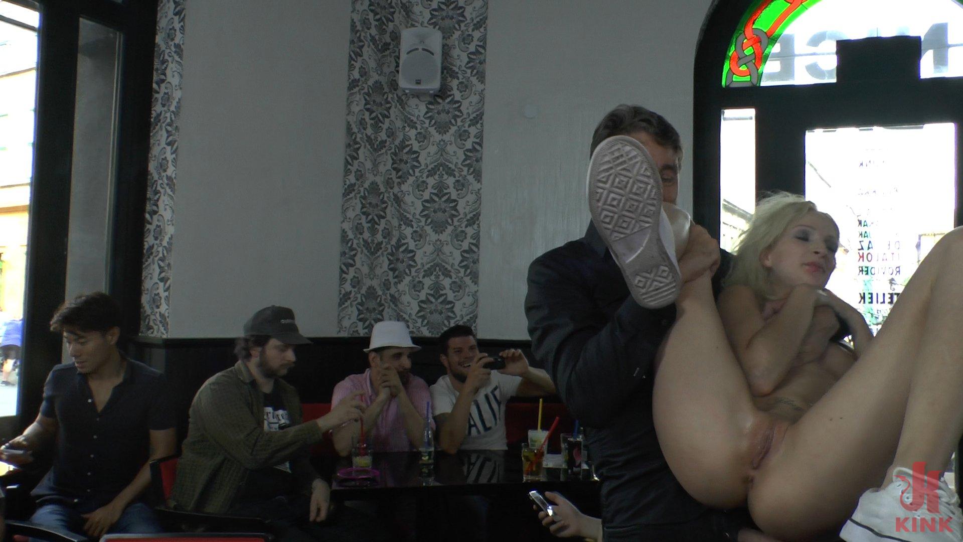 Photo number 7 from Gorgeous Whore Melanie Services Public Disgrace shot for Public Disgrace on Kink.com. Featuring Frank Gun, Melanie and Tina Kay in hardcore BDSM & Fetish porn.