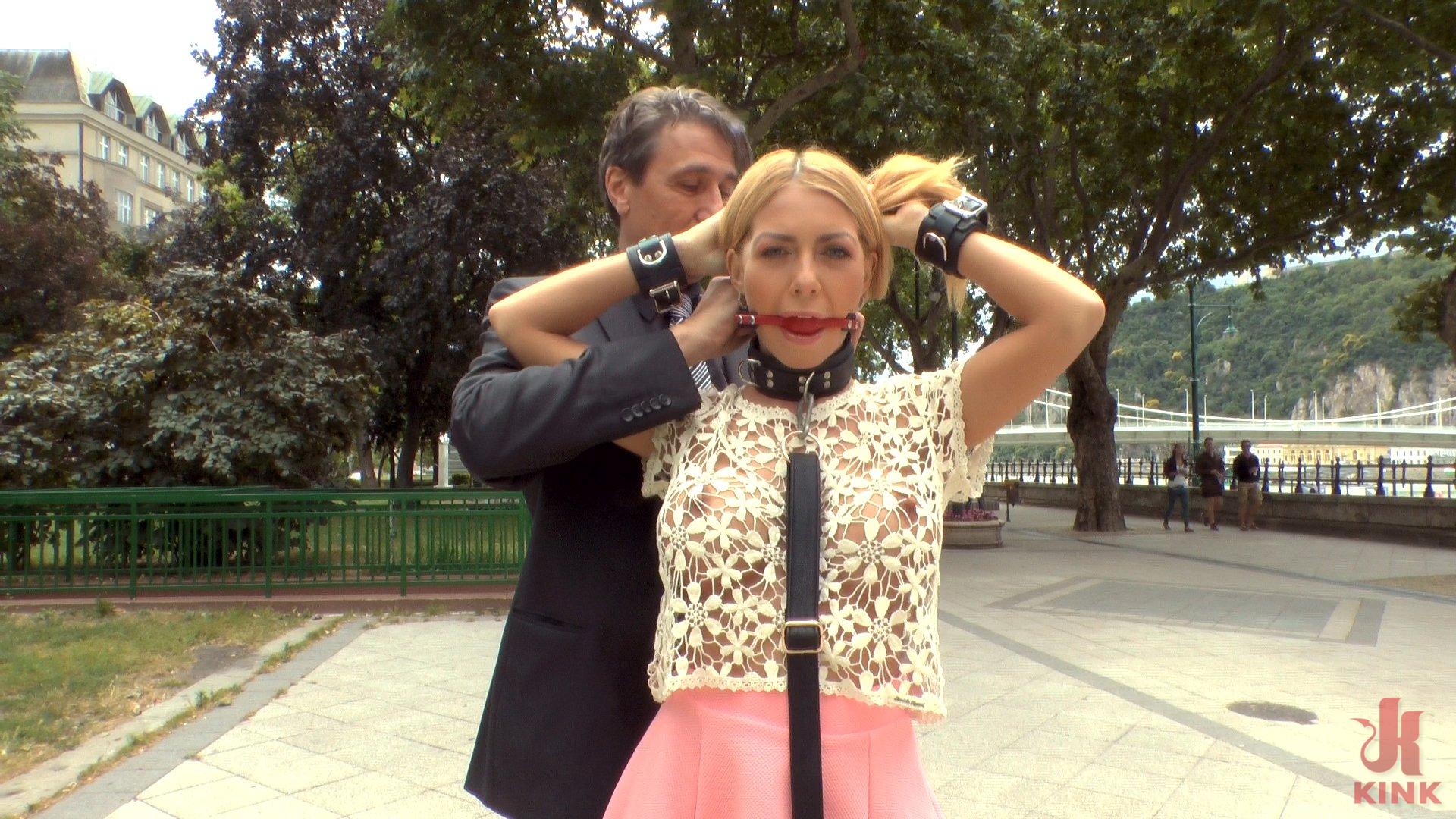 Photo number 0 from Busty Blonde Isabella Clark Public Double Penetration - Part 1 shot for Public Disgrace on Kink.com. Featuring Steve Holmes, Isabella Clark and Frank Gun in hardcore BDSM & Fetish porn.