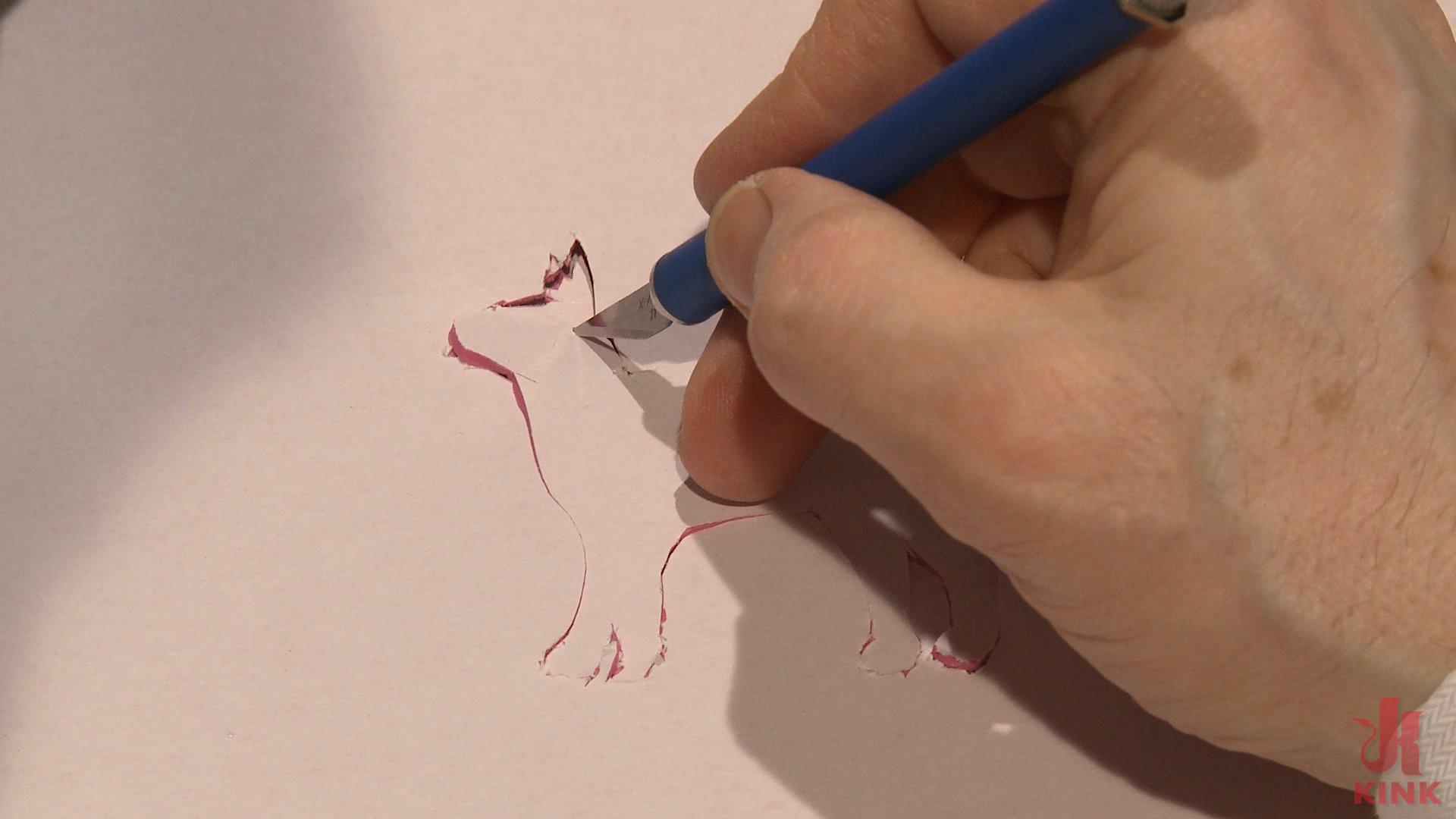 Photo number 6 from Skin Stenciling: Creative Ways to Make Your Mark shot for Kink University on Kink.com. Featuring Danarama and Siouxsie Q in hardcore BDSM & Fetish porn.