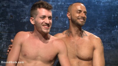 Photo number 14 from BDSM Virgin tormented with electricity and fucked in suspension shot for Bound Gods on Kink.com. Featuring Jessie Colter and Shawn Andrews in hardcore BDSM & Fetish porn.