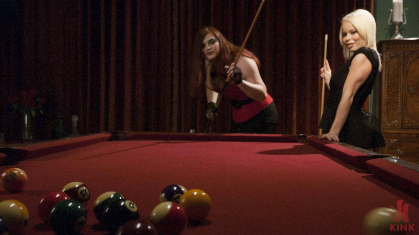 Photo number 7 from Strip Pool Game, Winner Gets to Take the Loser shot for Kink Trans on Kink.com. Featuring Nikki Delano and Tiffany Starr in hardcore BDSM & Fetish porn.