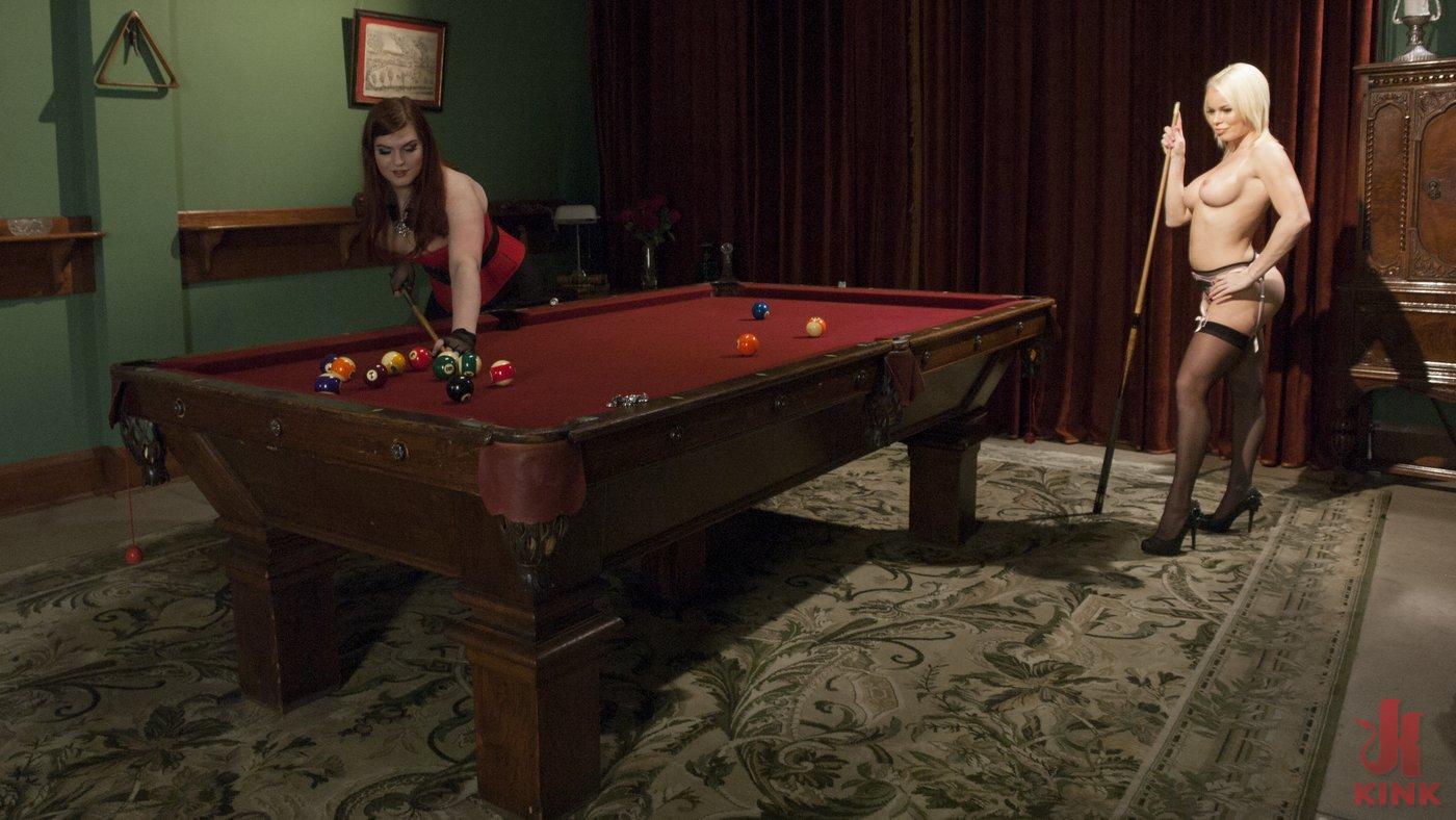 Photo number 8 from Strip Pool Game, Winner Gets to Take the Loser shot for Kink Trans on Kink.com. Featuring Nikki Delano and Tiffany Starr in hardcore BDSM & Fetish porn.