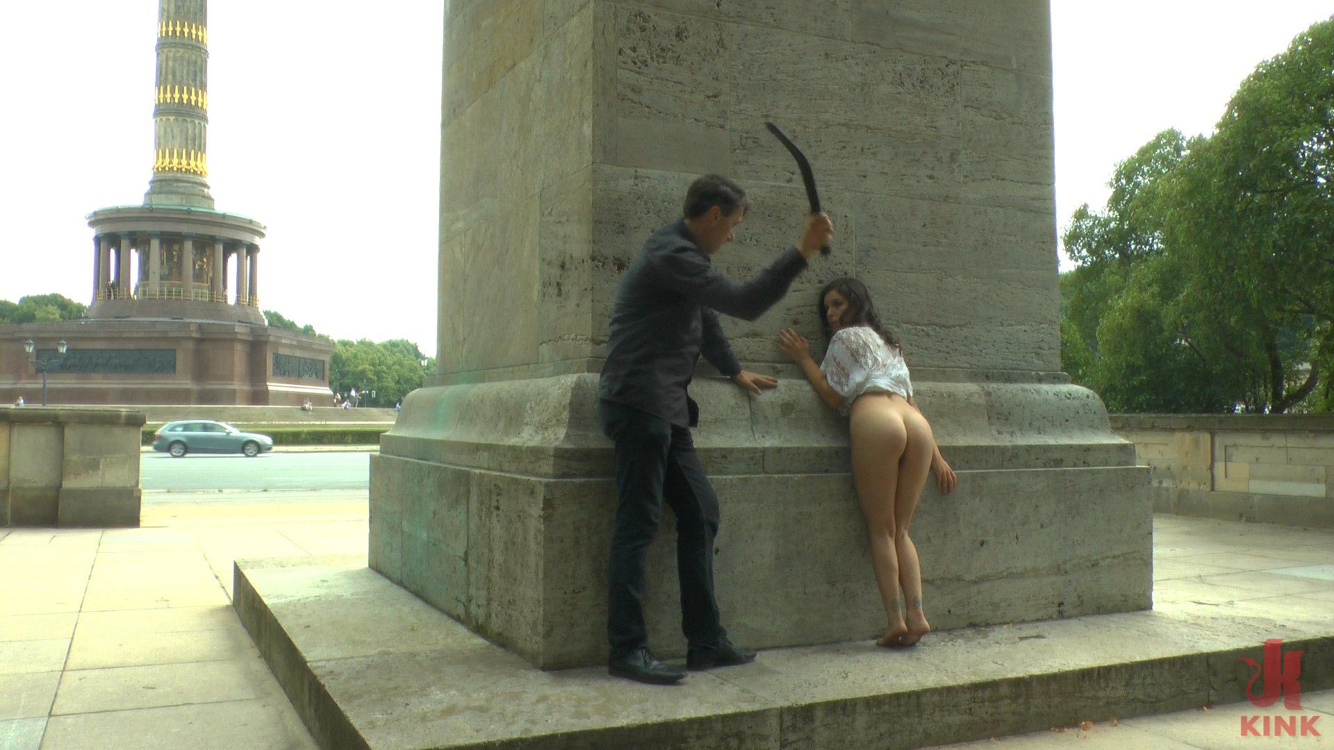 Photo number 3 from Juliette March Needs to Exposes her Cunt to Everyone shot for Public Disgrace on Kink.com. Featuring Juliette March, Steve Holmes and Anna Quist in hardcore BDSM & Fetish porn.