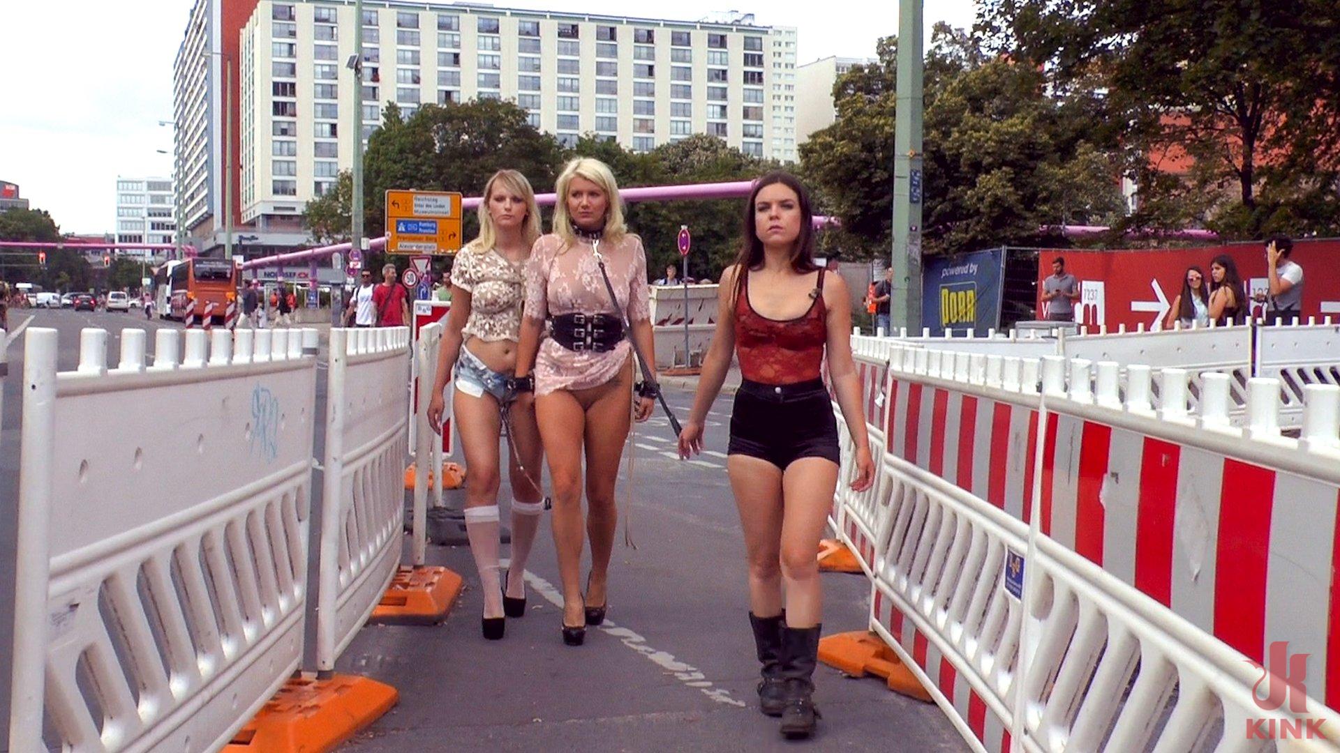 Photo number 2 from Juliette March Disgraces Two Busty Bondage Slut Blondes shot for Public Disgrace on Kink.com. Featuring Juliette March, Jason Steel, Layla Price and Mika Olsson in hardcore BDSM & Fetish porn.