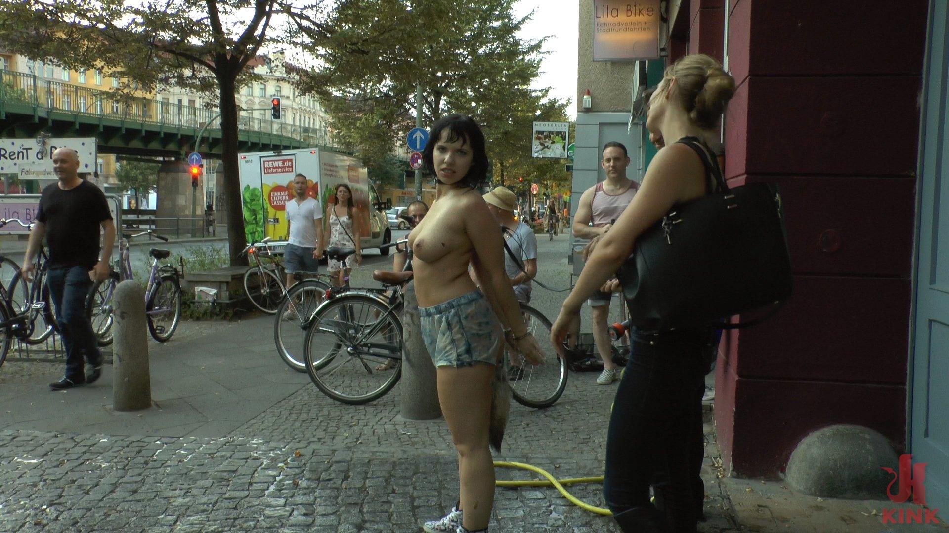 Photo number 3 from Filthy Bitch of Berlin Humiliated at Underground Sex Club shot for Public Disgrace on Kink.com. Featuring Mona Wales, Steve Holmes, Conny Dachs and Pina De Luxe in hardcore BDSM & Fetish porn.