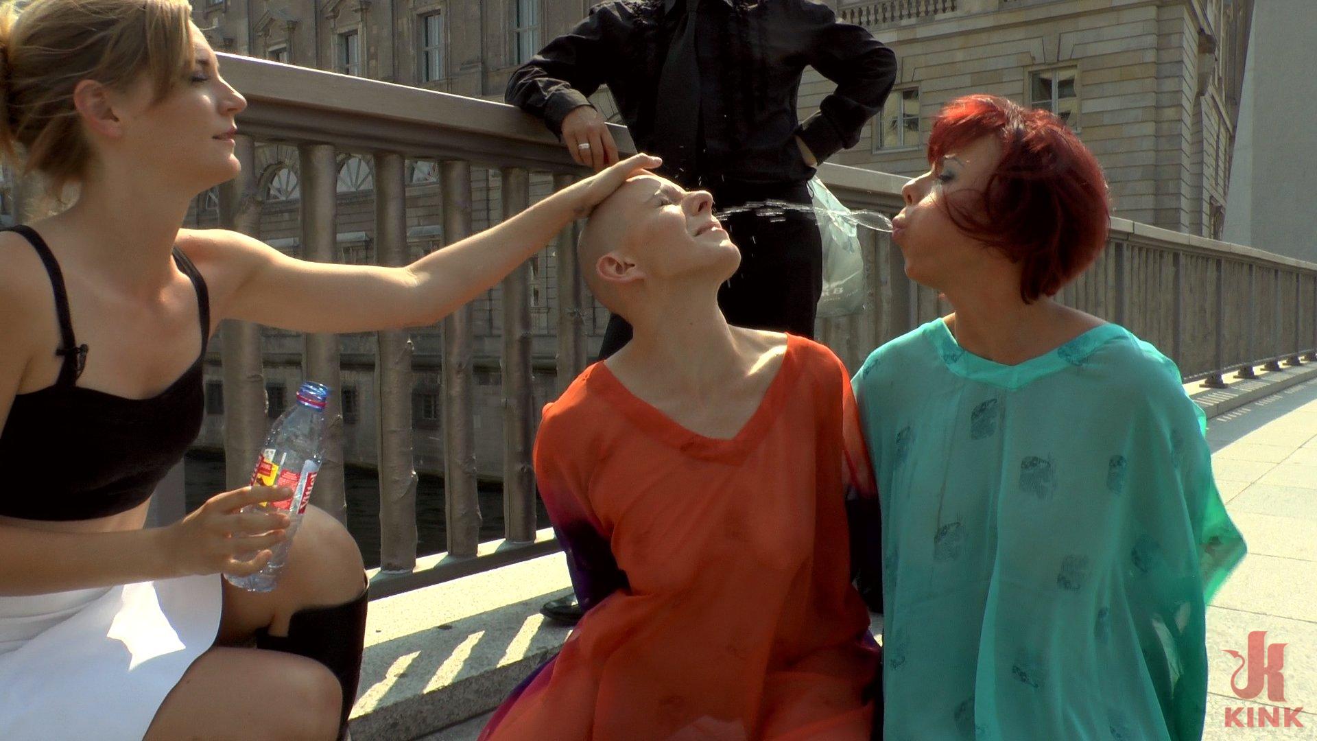 Photo number 1 from Two Berlin Freaks Get an Intense Public Shaming and Fucking shot for Public Disgrace on Kink.com. Featuring Mona Wales, Conny Dachs, Steve Holmes, Mad Kate and Jolyne Joy in hardcore BDSM & Fetish porn.