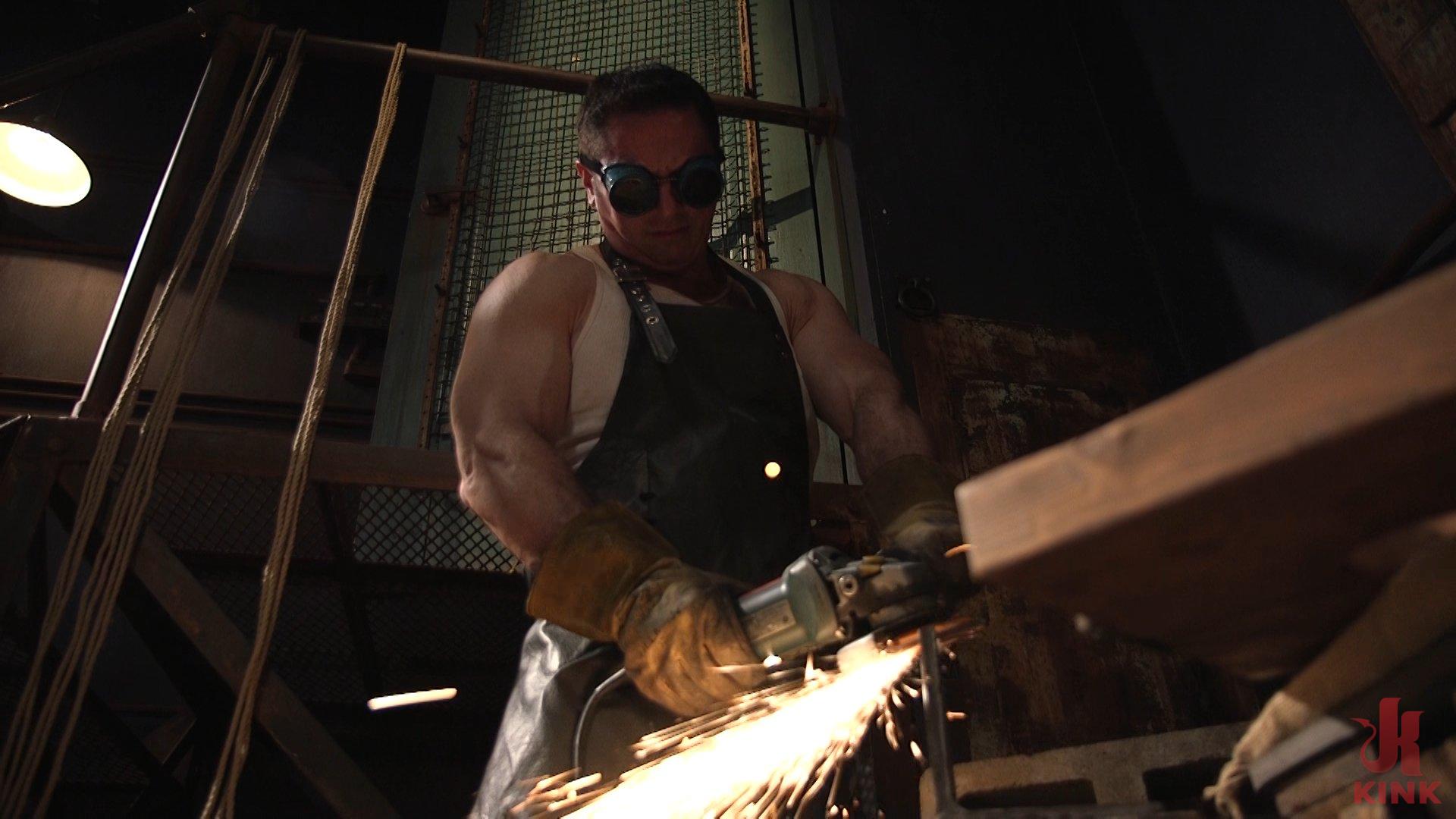 Photo number 1 from The Grinder shot for Sex And Submission on Kink.com. Featuring Audrey Holiday and John Strong in hardcore BDSM & Fetish porn.