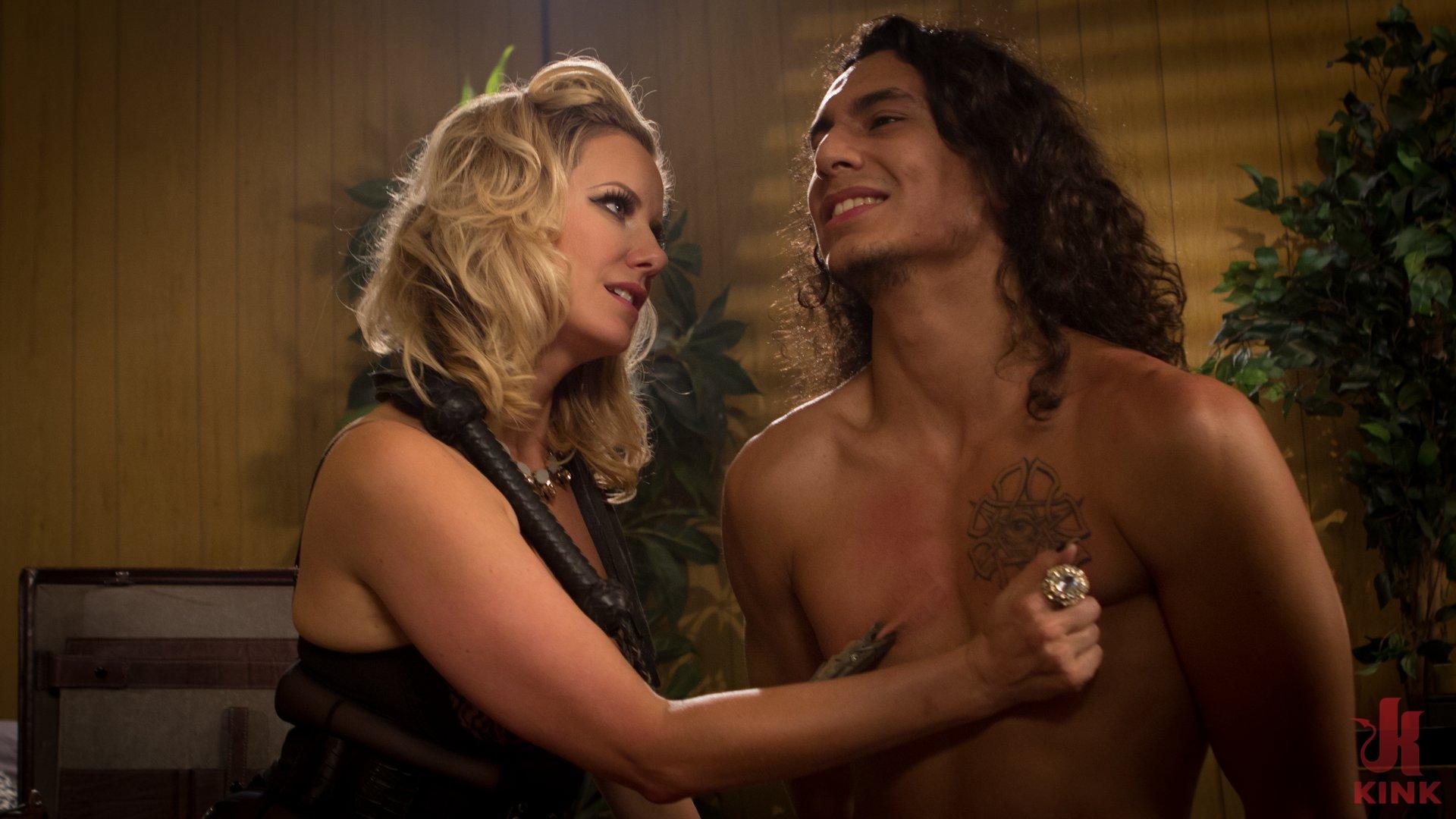 Photo number 13 from #GiveYourMoneyToWomen shot for Divine Bitches on Kink.com. Featuring Maitresse Madeline Marlowe and Javier LoveTongue in hardcore BDSM & Fetish porn.