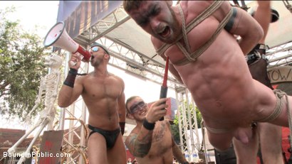 Photo number 2 from Cass Bolton is a Folsom Street Fair Whore shot for Bound in Public on Kink.com. Featuring Christian Wilde, Jessie Colter and Cass Bolton in hardcore BDSM & Fetish porn.