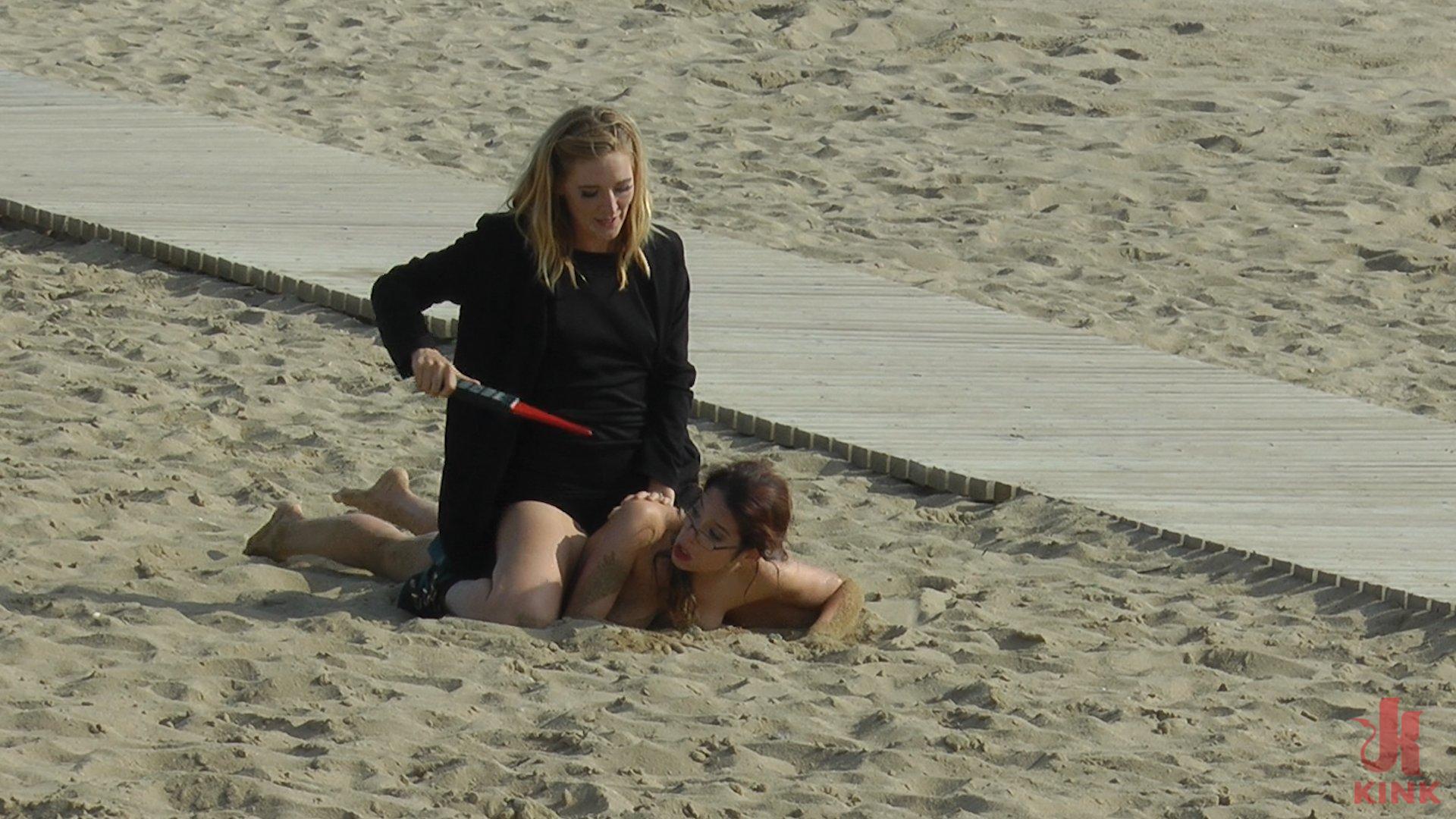 Photo number 10 from Busty Brunette Extremely Afraid of Electricity Gets Shocked Outdoors shot for Public Disgrace on Kink.com. Featuring Mona Wales, Zenda Sexy, Rob Diesel and Valentina Bianco in hardcore BDSM & Fetish porn.