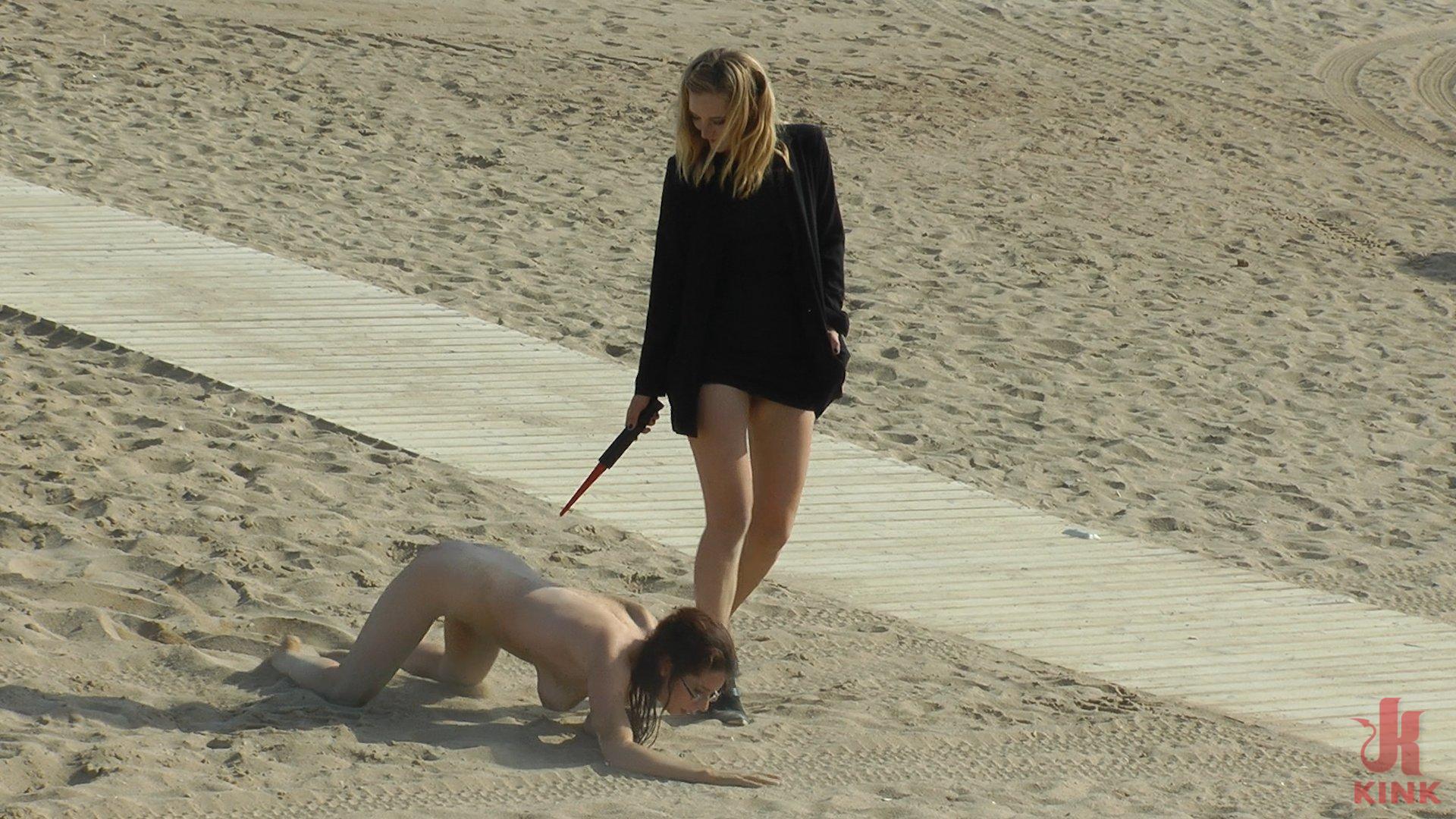 Photo number 11 from Busty Brunette Extremely Afraid of Electricity Gets Shocked Outdoors shot for Public Disgrace on Kink.com. Featuring Mona Wales, Zenda Sexy, Rob Diesel and Valentina Bianco in hardcore BDSM & Fetish porn.