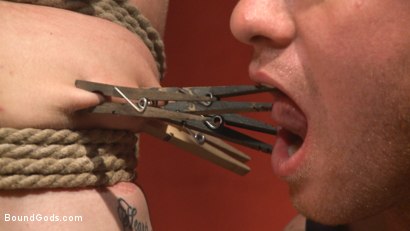 Photo number 6 from Morning Grind: Logan Taylor takes every inch of Connor Maguire shot for Bound Gods on Kink.com. Featuring Connor Maguire and Logan Taylor in hardcore BDSM & Fetish porn.