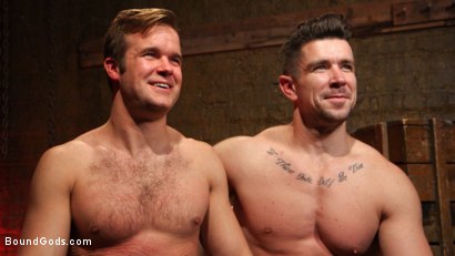 Photo number 14 from Connor Patricks at the mercy of Mr Ducati shot for Bound Gods on Kink.com. Featuring Trenton Ducati and Connor Patricks in hardcore BDSM & Fetish porn.