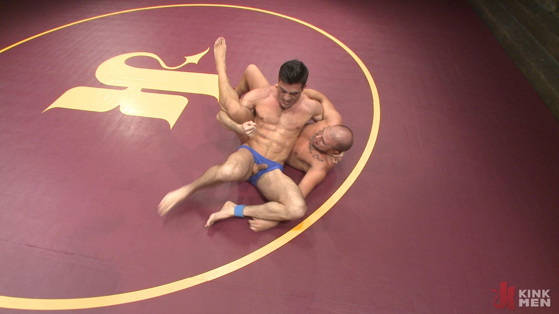 Photo number 2 from Lance Hart Tussles with Eli Hunter shot for Naked Kombat on Kink.com. Featuring Eli Hunter and Lance Hart in hardcore BDSM & Fetish porn.