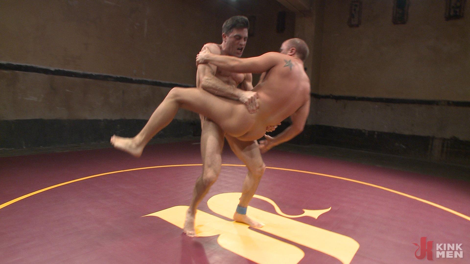 Photo number 5 from Lance Hart Tussles with Eli Hunter shot for Naked Kombat on Kink.com. Featuring Eli Hunter and Lance Hart in hardcore BDSM & Fetish porn.