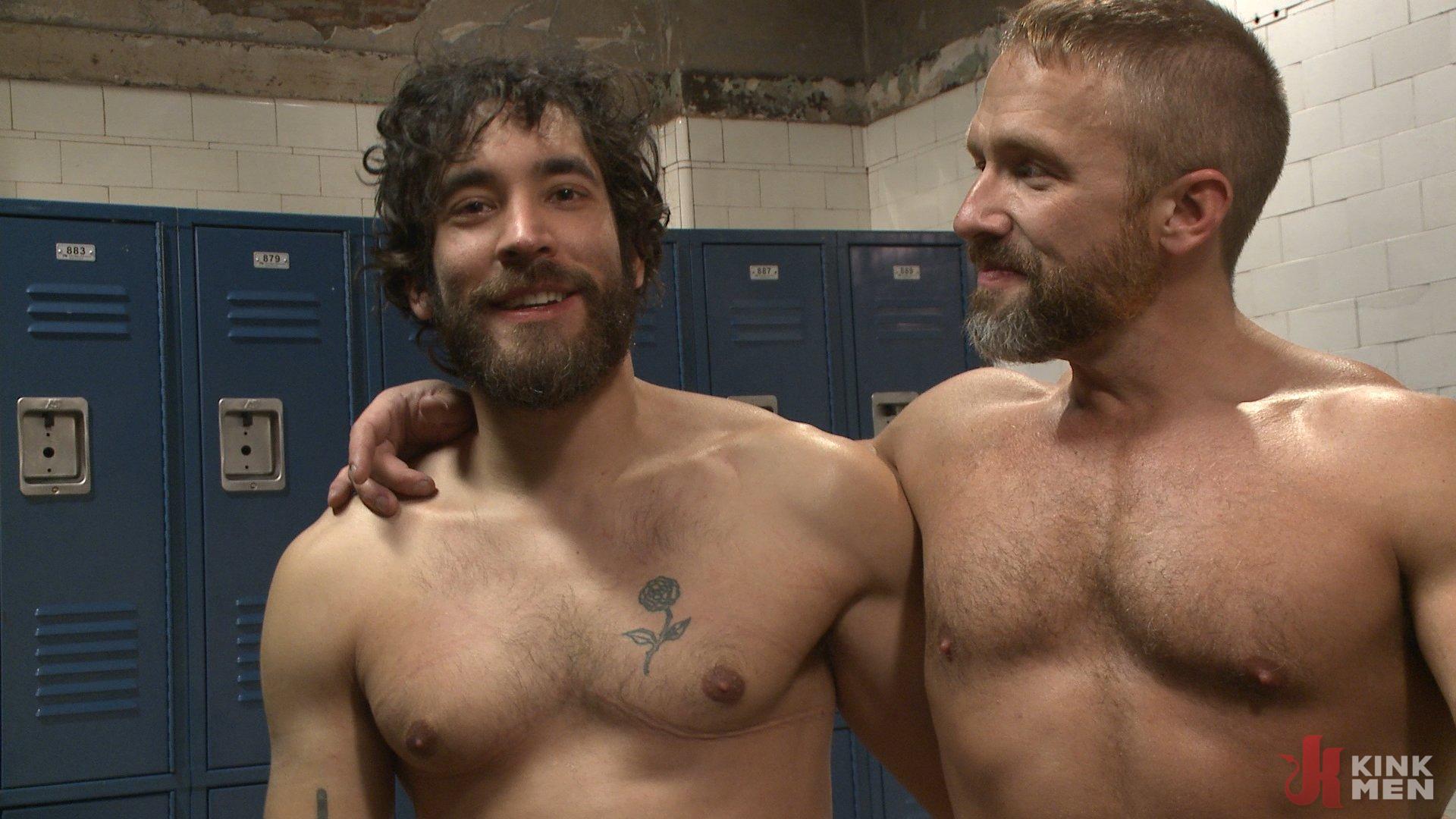 Photo number 14 from "I'll show you fucking leather!" - Two punks taken down in the gym shot for Bound Gods on Kink.com. Featuring Dirk Caber and Dale Cooper in hardcore BDSM & Fetish porn.