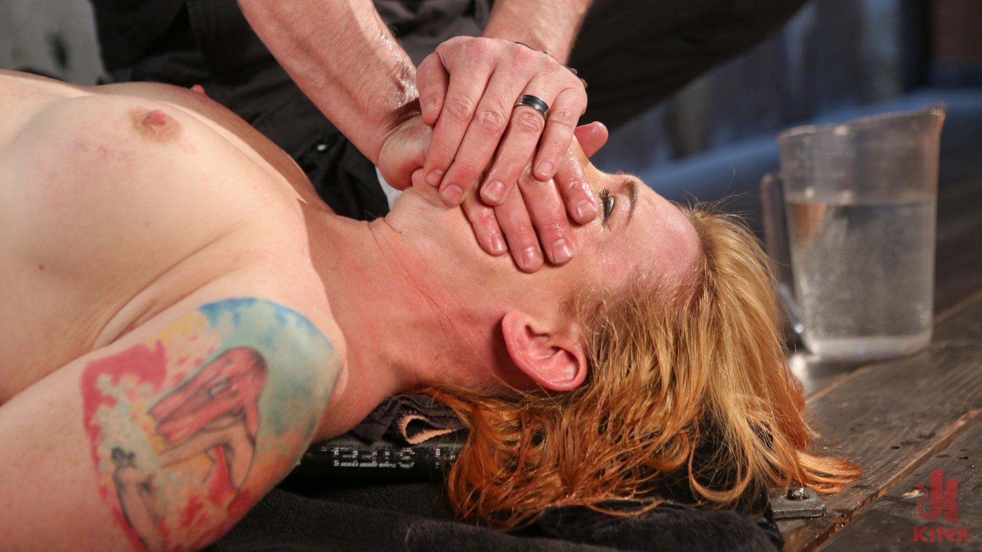 Photo number 12 from WARNING!!! EXTREME TORMENT, WATER BOARDING, AND BRUTAL BONDAGE shot for Hogtied on Kink.com. Featuring Sophia Locke and The Pope in hardcore BDSM & Fetish porn.