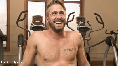 Photo number 14 from Horny Gym Stud's Wet Dream shot for Men On Edge on Kink.com. Featuring Wesley Woods in hardcore BDSM & Fetish porn.