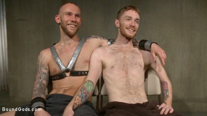 Photo number 14 from Slave #523 Endures Tape Dom's Brutality shot for Bound Gods on Kink.com. Featuring Damien Michaels and Seamus O'Reilly in hardcore BDSM & Fetish porn.