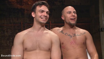 Photo number 14 from New Dom - Strong, Silent with a Wicked Smile shot for Bound Gods on Kink.com. Featuring Jason Maddox and Eli Hunter in hardcore BDSM & Fetish porn.