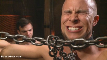 Photo number 8 from New Dom - Strong, Silent with a Wicked Smile shot for Bound Gods on Kink.com. Featuring Jason Maddox and Eli Hunter in hardcore BDSM & Fetish porn.