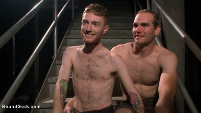 Photo number 14 from C E L L shot for Bound Gods on Kink.com. Featuring Jonah Marx and Seamus O'Reilly in hardcore BDSM & Fetish porn.