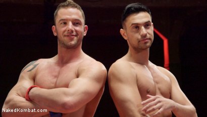 Photo number 14 from Jason Styles vs. Josh Conners: Tall beefy studs slam on the mat shot for Naked Kombat on Kink.com. Featuring Jason Styles and Josh Conners in hardcore BDSM & Fetish porn.