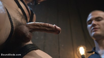 Photo number 0 from Hesitant Stud Transformed into Mr Wilde's Bondage Slut shot for Bound Gods on Kink.com. Featuring Christian Wilde and Max Woods in hardcore BDSM & Fetish porn.